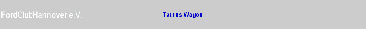 Taurus Wagon